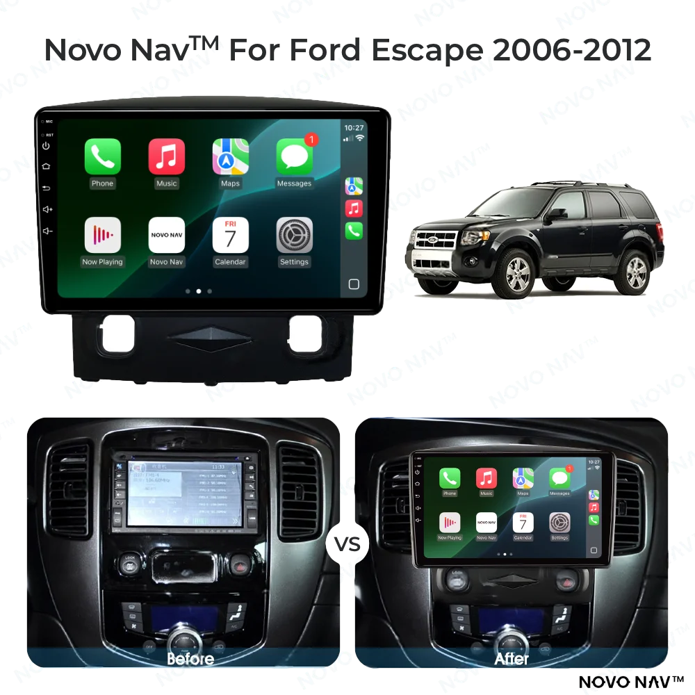 Ford Escape 2006-2012 CarPlay and Android Auto Upgrade Kit
