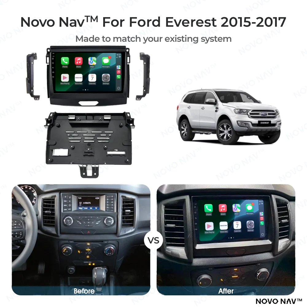 Ford Everest 2015-2017 CarPlay and Android Auto Upgrade Kit