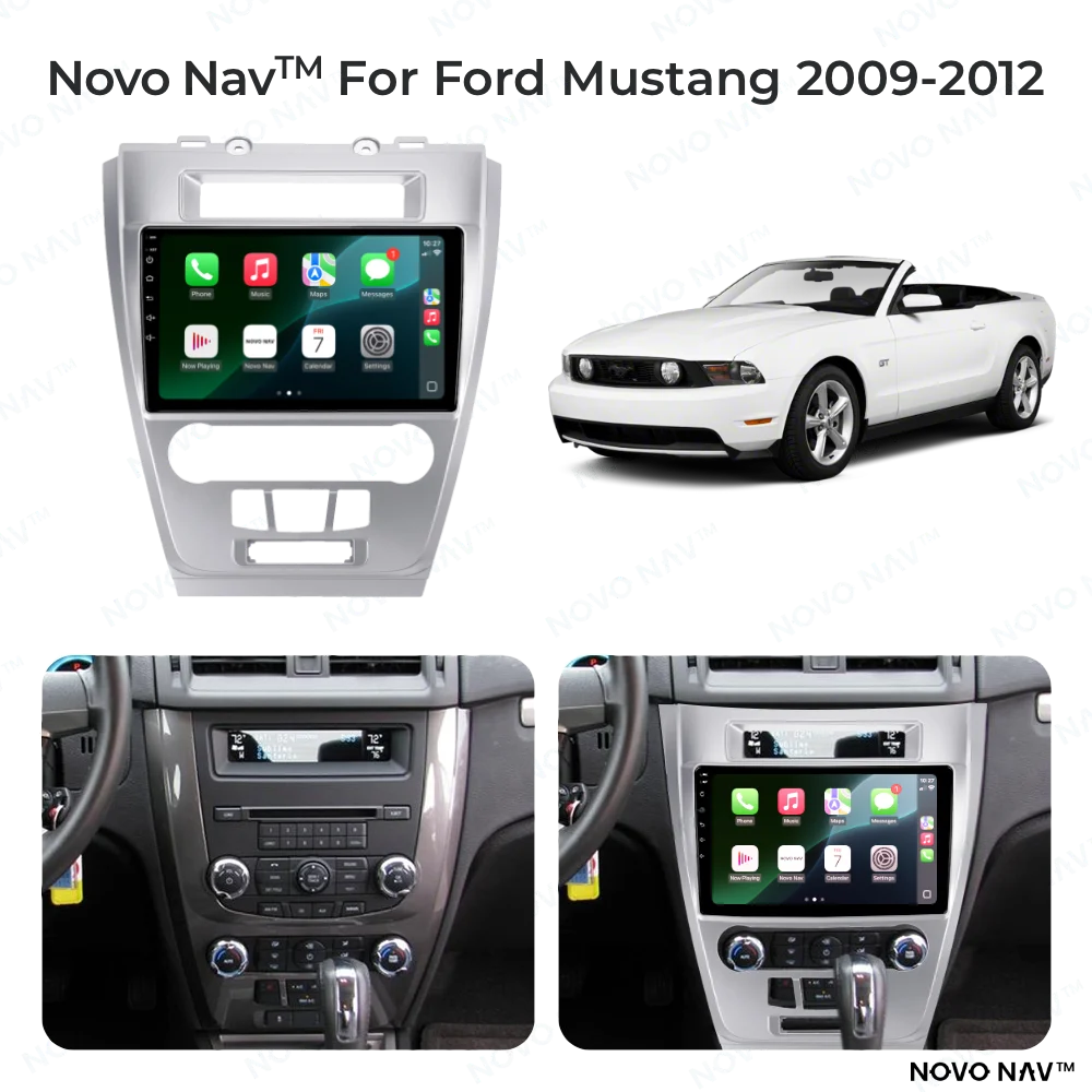 Ford Mustang 2009-2012 CarPlay and Android Auto Upgrade Kit