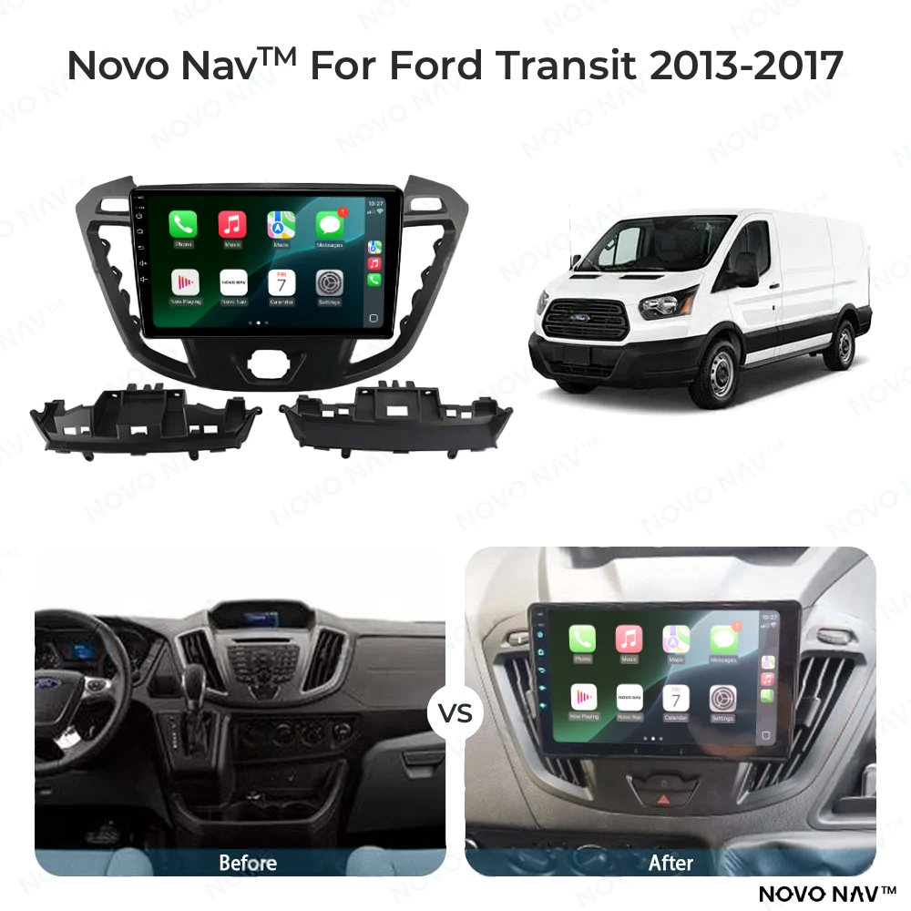Ford Transit 2013-2017 CarPlay and Android Auto Upgrade Kit
