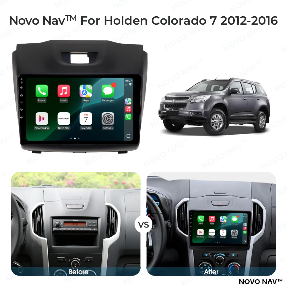 Holden Colorado 7 2012-2016 CarPlay and Android Auto Upgrade Kit