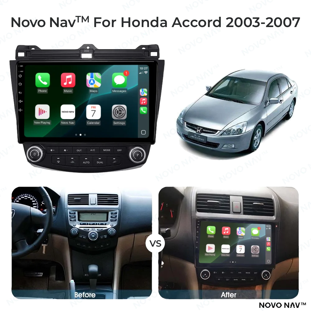 Honda Accord 2003-2007 CarPlay and Android Auto Upgrade Kit