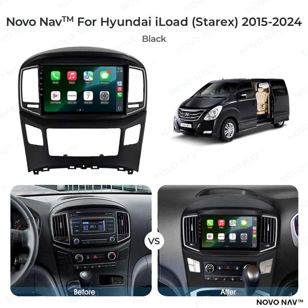 Hyundai Starex 2015-2024 CarPlay and Android Auto Upgrade Kit