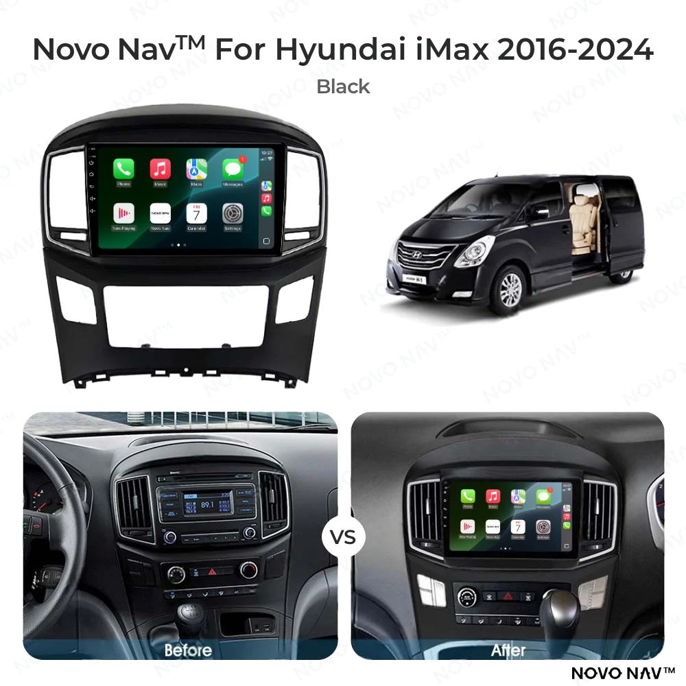 Hyundai iMax 2016-2024 CarPlay and Android Auto Upgrade Kit