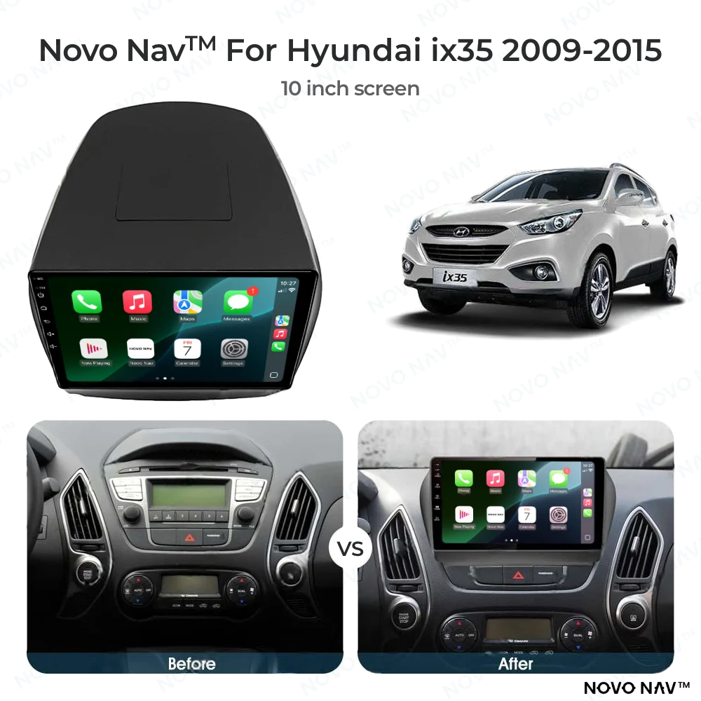 Hyundai ix35 2009-2015 CarPlay and Android Auto Upgrade Kit