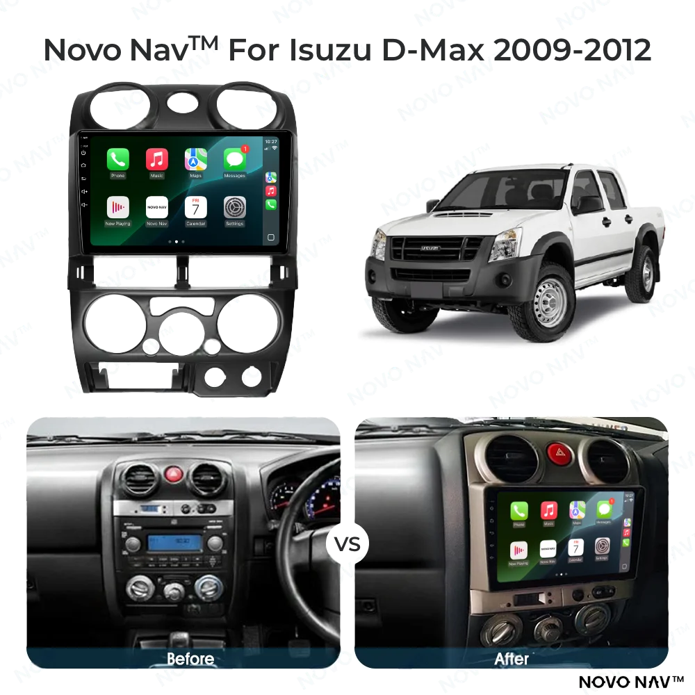 Isuzu D-Max 2009-2012 CarPlay and Android Auto Upgrade Kit