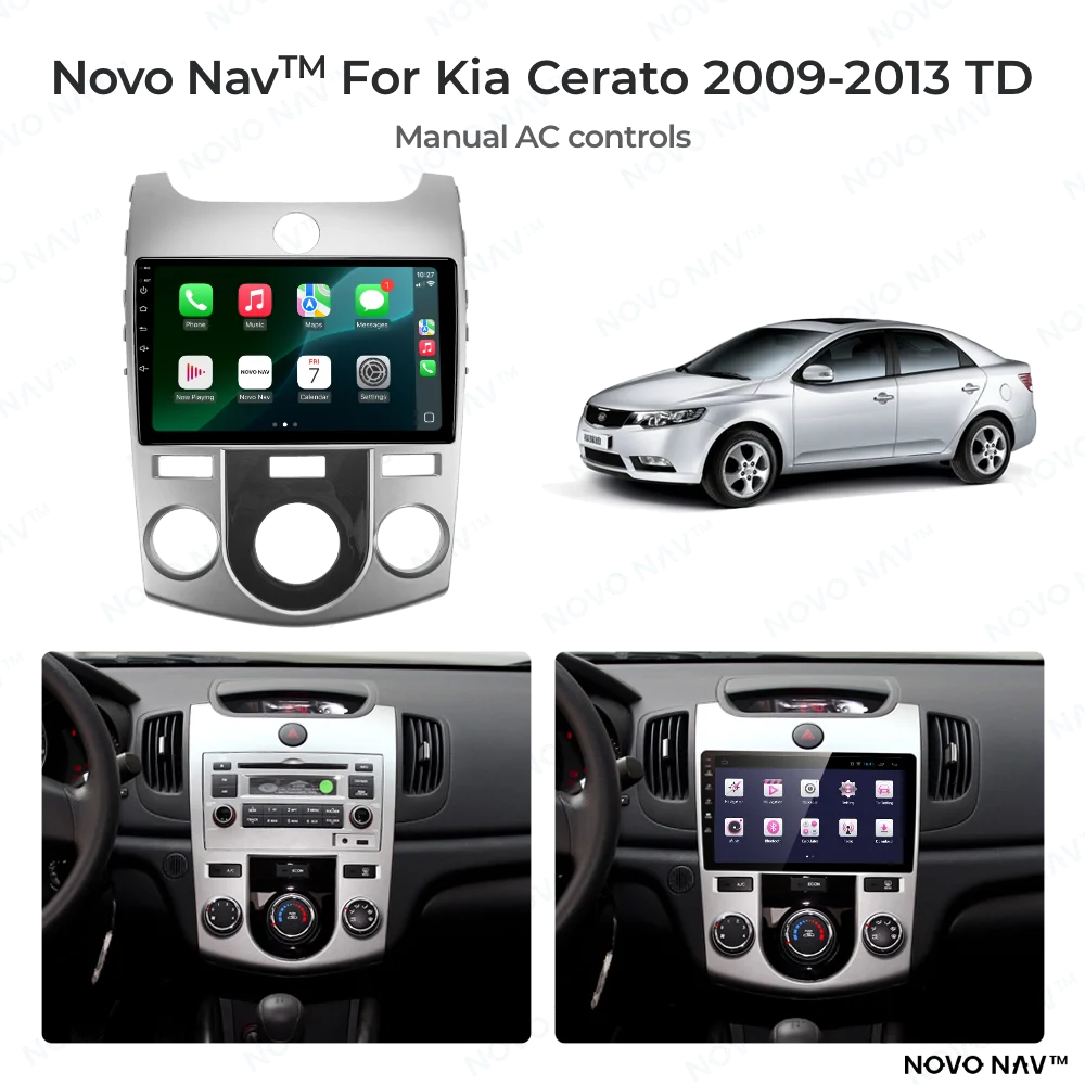 Kia Cerato 2009-2013 CarPlay and Android Auto Upgrade Kit
