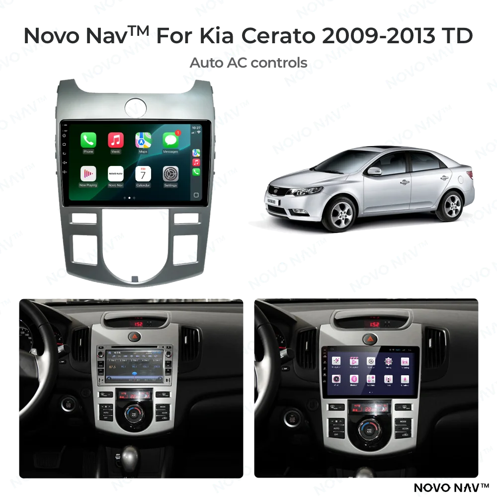 Kia Cerato 2009-2013 CarPlay and Android Auto Upgrade Kit