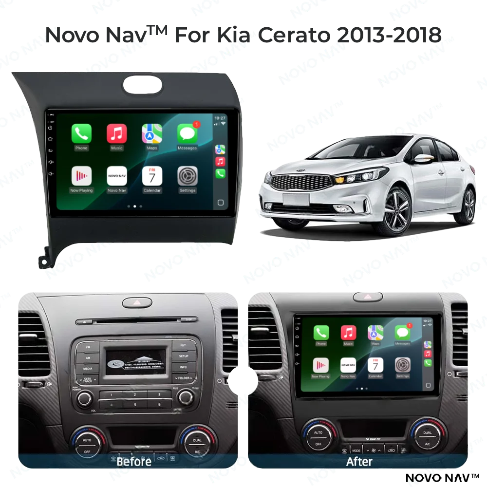 Kia Cerato 2013-2018 CarPlay and Android Auto Upgrade Kit