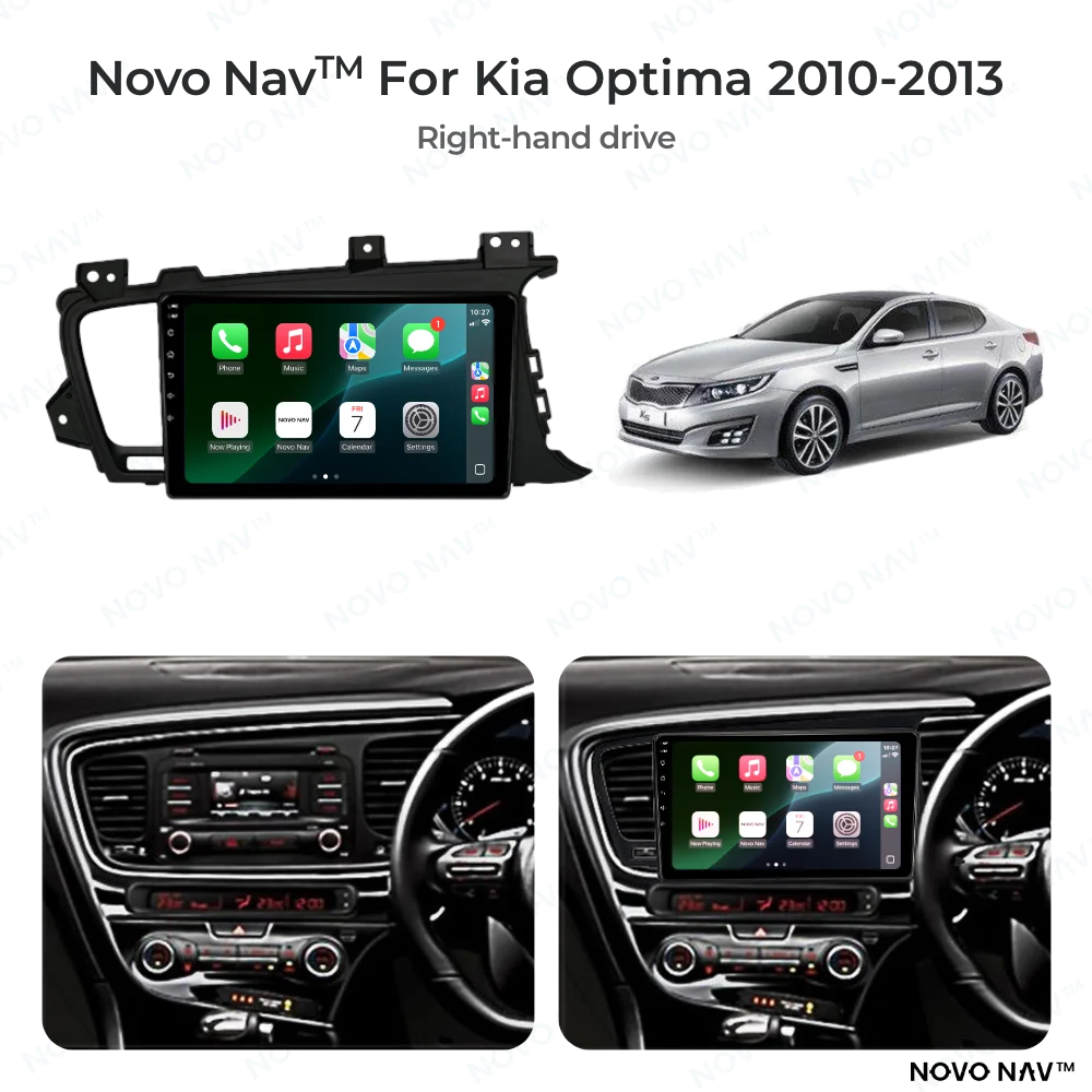 Kia Optima 2010-2013 CarPlay and Android Auto Upgrade Kit