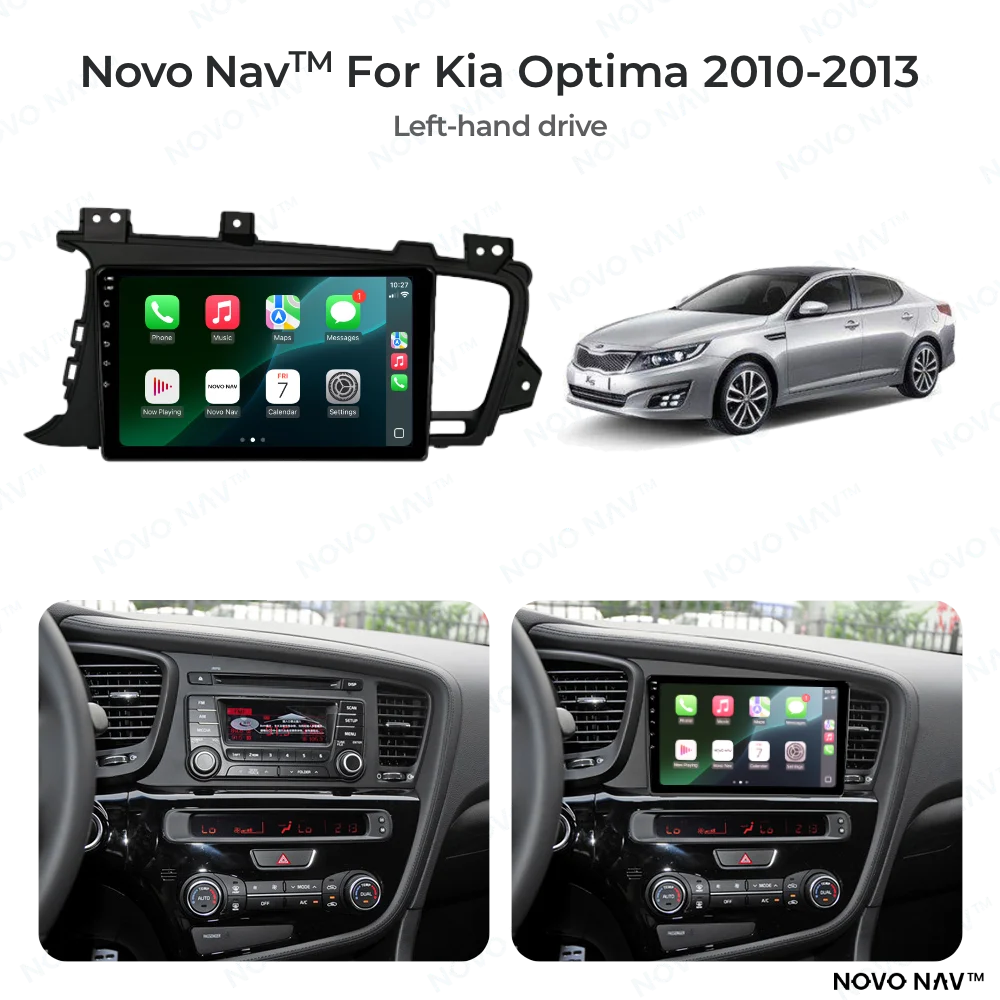 Kia Optima 2010-2013 CarPlay and Android Auto Upgrade Kit