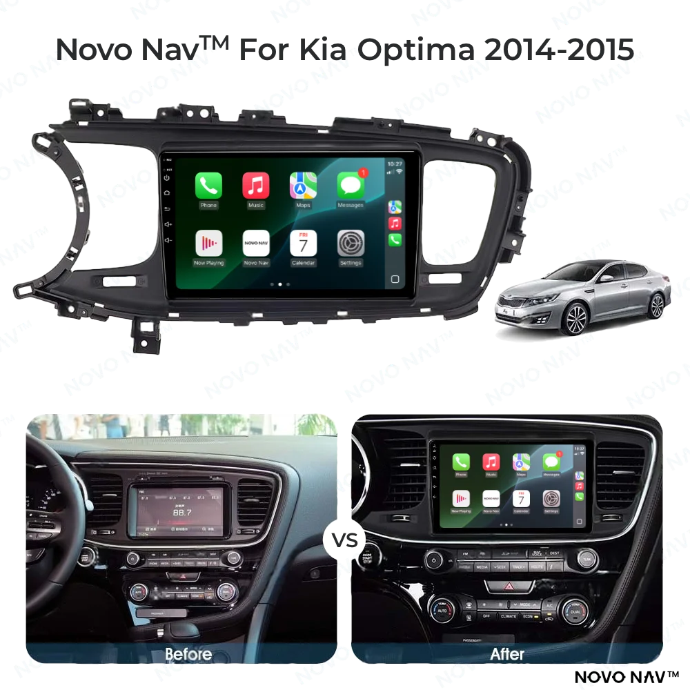 Kia Optima 2014-2015 CarPlay and Android Auto Upgrade Kit