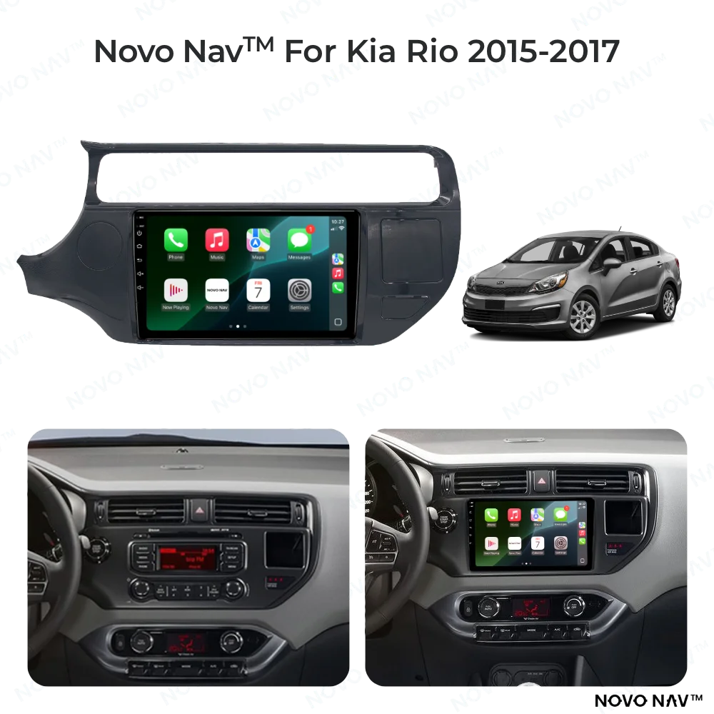 Kia Rio 2015-2017 CarPlay and Android Auto Upgrade Kit