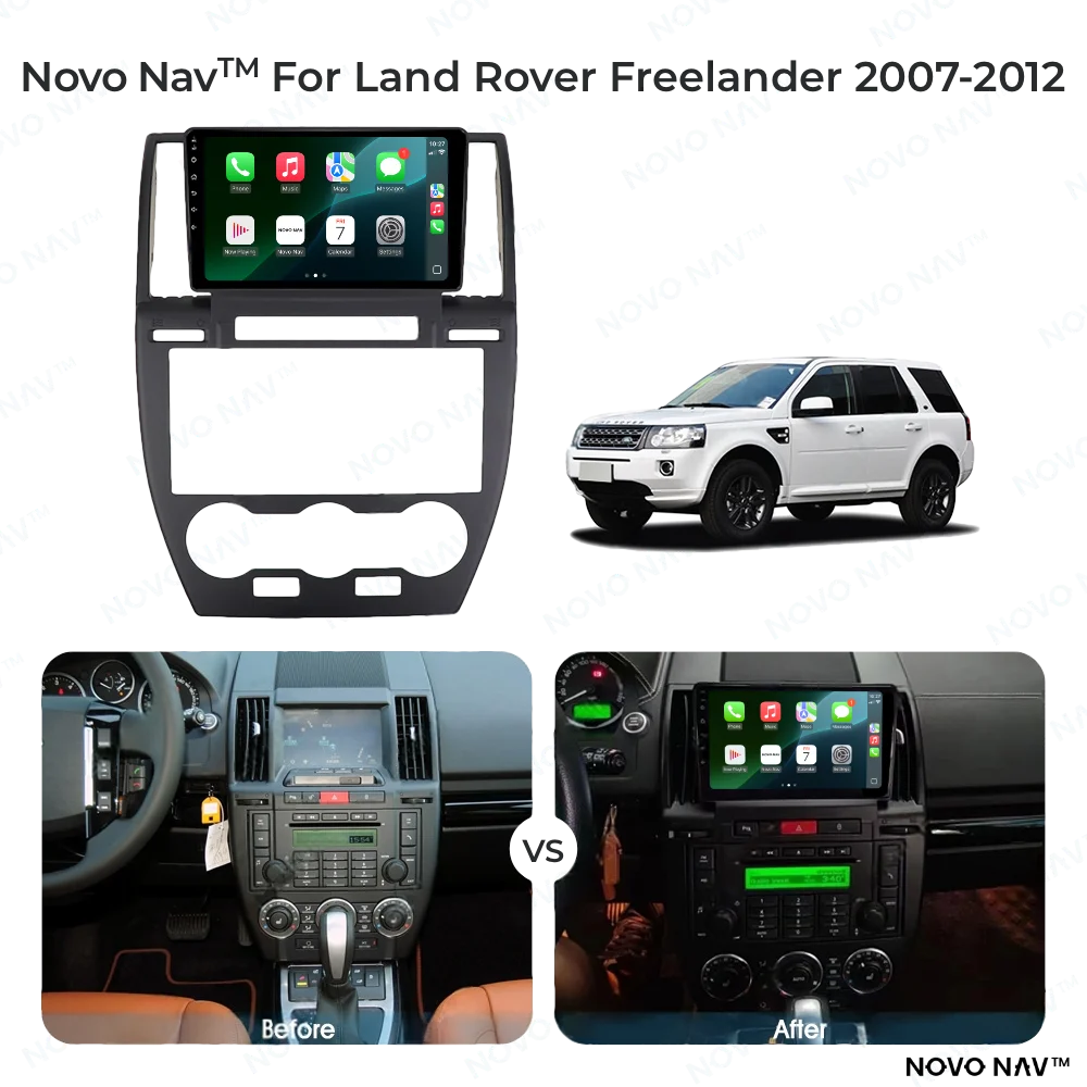 Land Rover Freelander 2007-2012 CarPlay and Android Auto Upgrade Kit