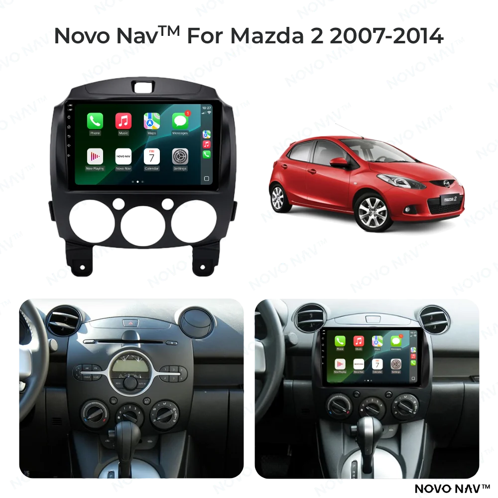 Mazda 2 2007-2014 CarPlay and Android Auto Upgrade Kit