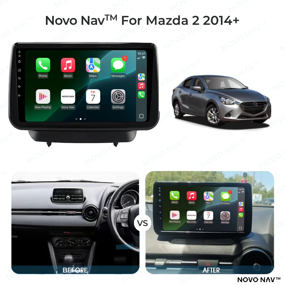 Mazda 2 2014-2025 CarPlay and Android Auto Upgrade Kit