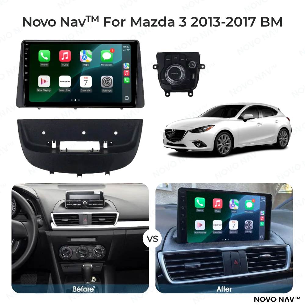 Mazda 3 2014-2019 CarPlay and Android Auto Upgrade Kit
