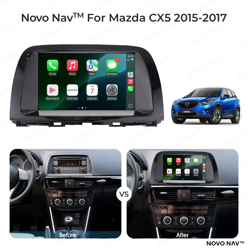 Mazda CX5 2015-2017 CarPlay and Android Auto Upgrade Kit