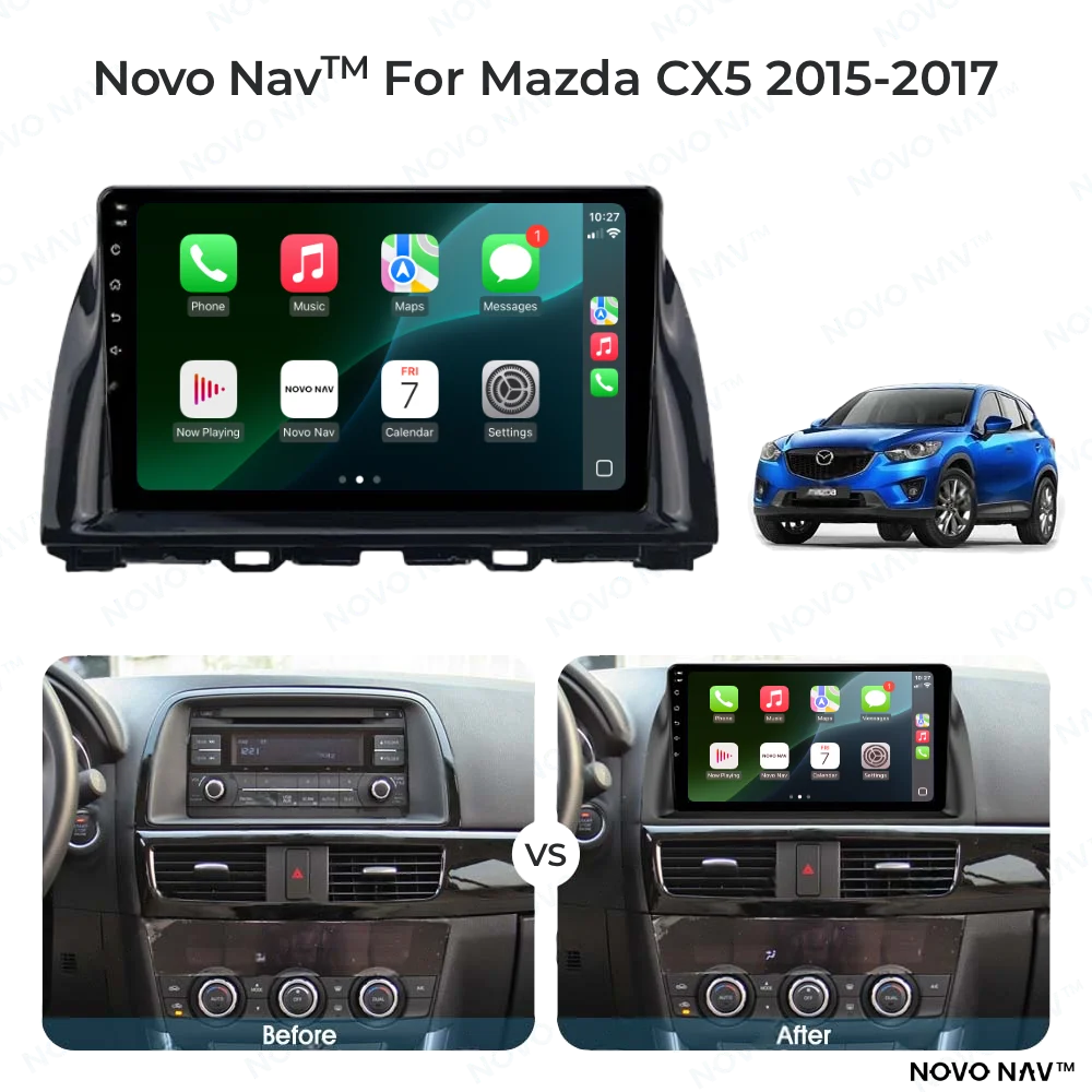 Mazda CX5 2015-2017 CarPlay and Android Auto Upgrade Kit