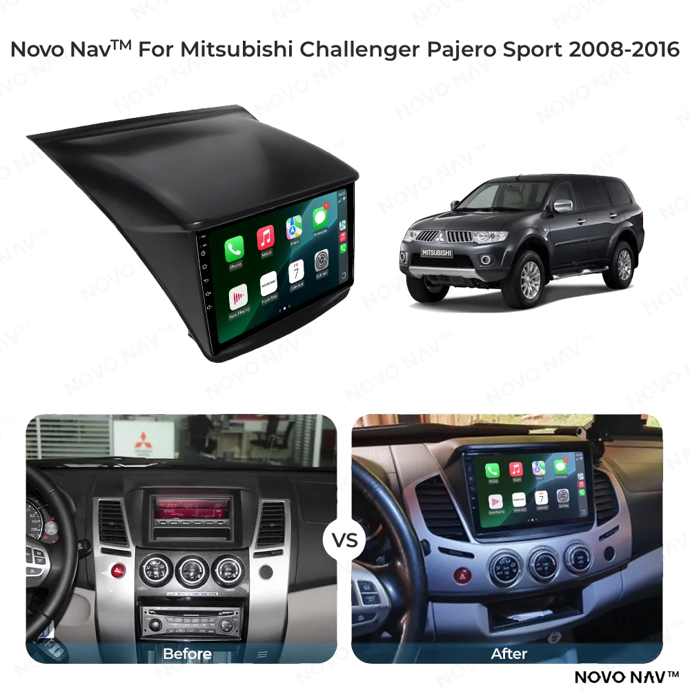 Mitsubishi Challenger 2008-2016 CarPlay and Android Auto Upgrade Kit