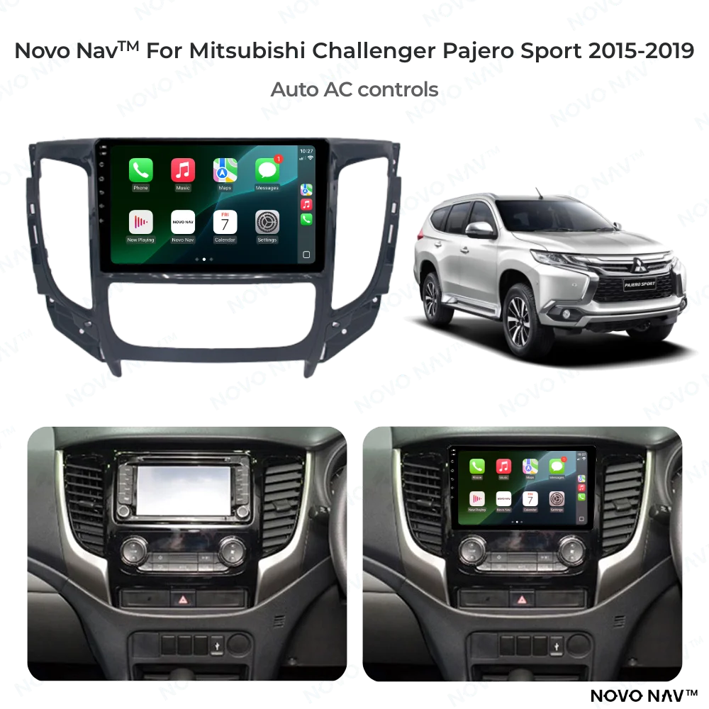 Mitsubishi Pajero Sport 2015-2019 CarPlay and Android Auto Upgrade Kit