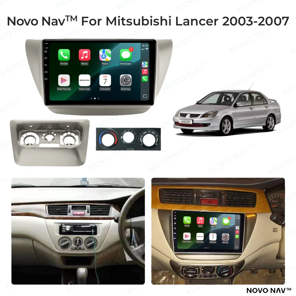 Mitsubishi Lancer 2003-2007 CarPlay and Android Auto Upgrade Kit