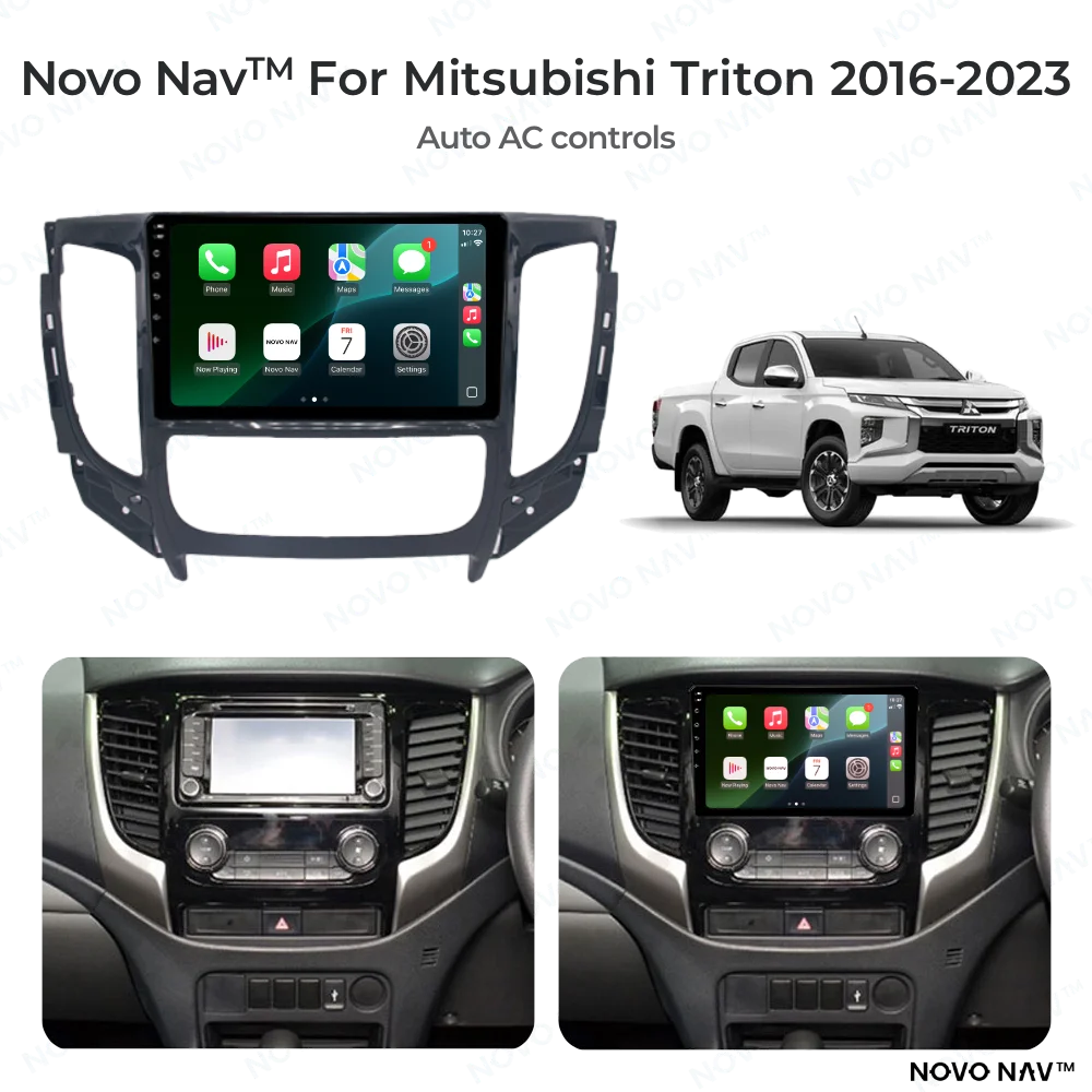 Mitsubishi Triton 2016-2023 CarPlay and Android Auto Upgrade Kit