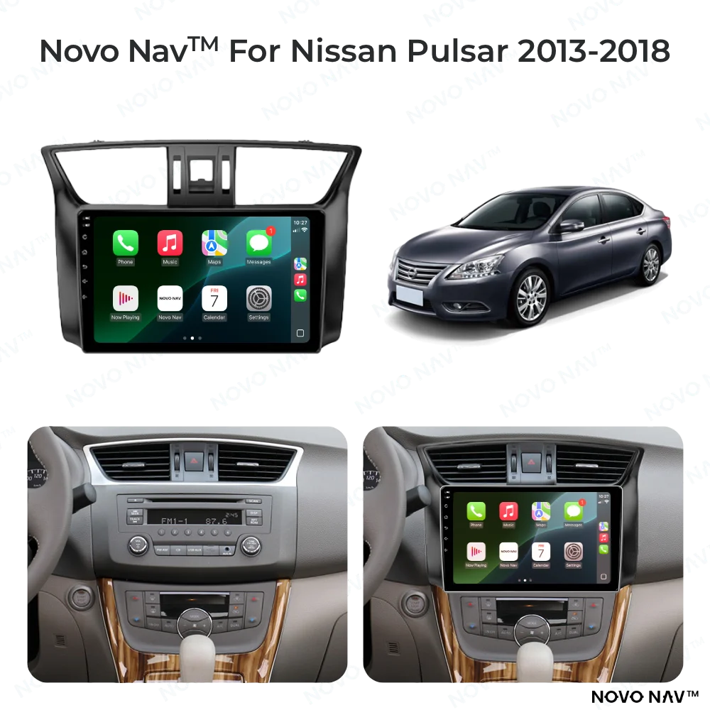 Nissan Pulsar 2013-2018 CarPlay and Android Auto Upgrade Kit