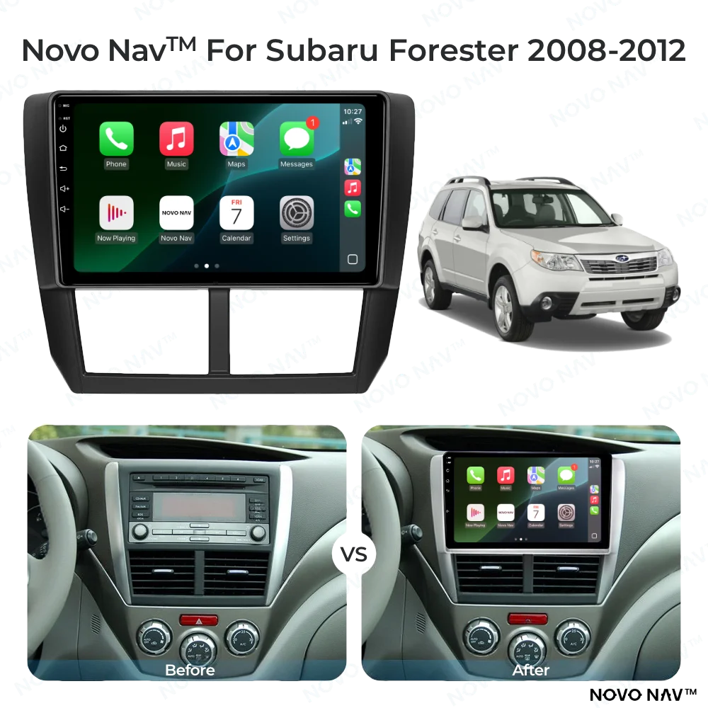 Subaru Forester 2008-2012 CarPlay and Android Auto Upgrade Kit