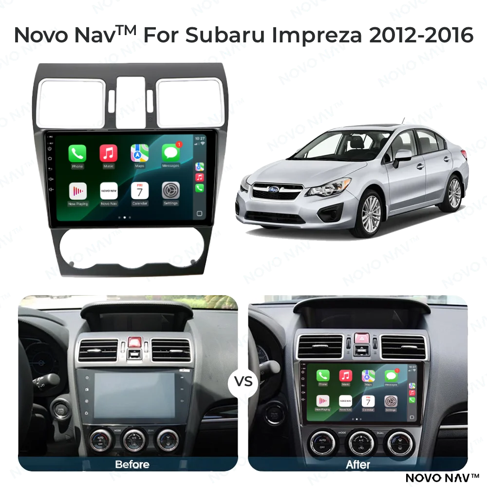 Subaru Impreza 2012-2016 CarPlay and Android Auto Upgrade Kit