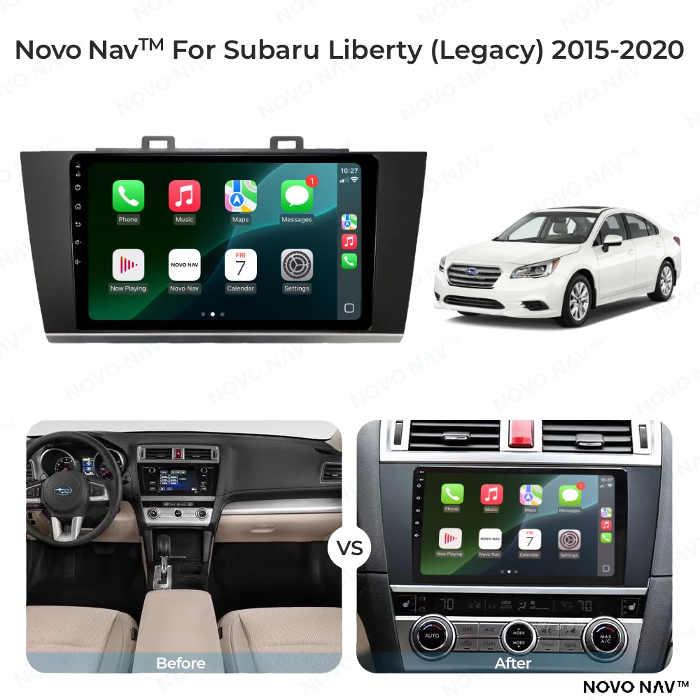 Subaru Liberty 2015-2020 CarPlay and Android Auto Upgrade Kit