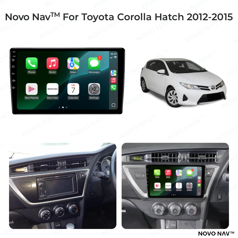 Toyota Corolla Hatch 2012-2015 CarPlay and Android Auto Upgrade Kit