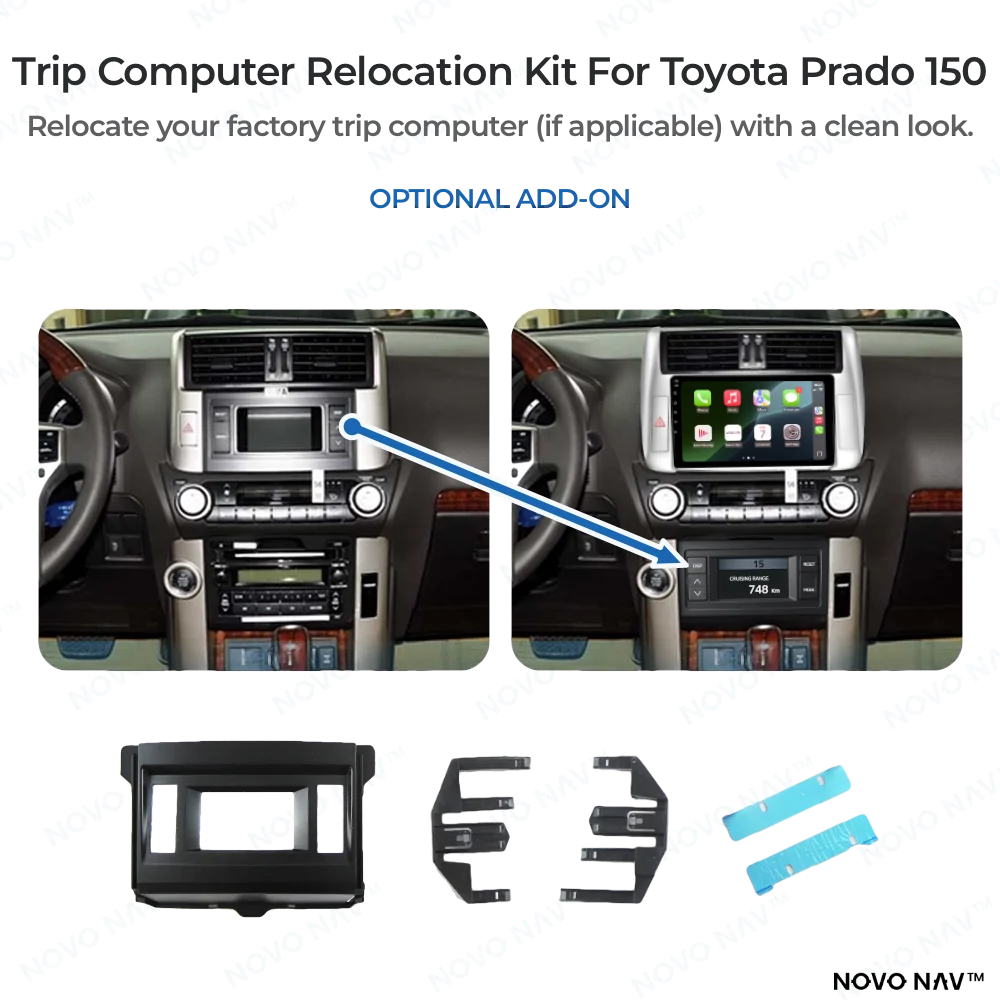 Toyota Prado 150 Series 2009-2013 CarPlay and Android Auto Upgrade Kit