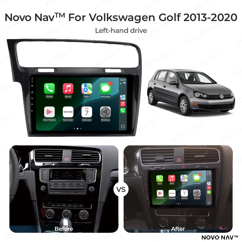 Volkswagen Golf 2013-2019 CarPlay and Android Auto Upgrade Kit
