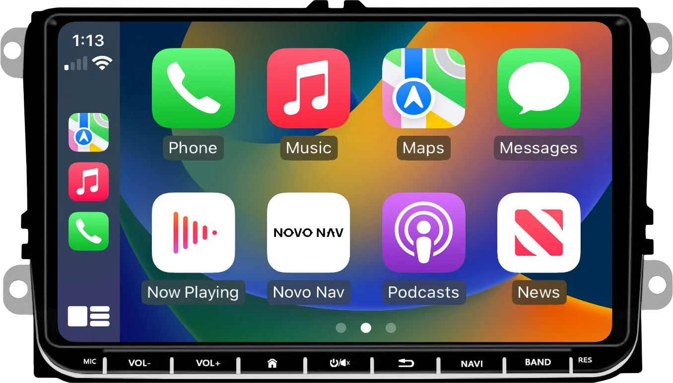 Volkswagen 9 Inch CarPlay and Android Auto Upgrade Kit