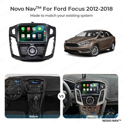Ford Focus 2012-2018 CarPlay and Android Auto Upgrade Kit