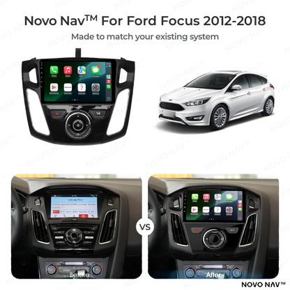 Ford Focus 2012-2018 CarPlay and Android Auto Upgrade Kit