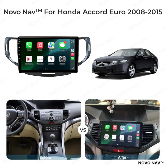 Honda Accord Euro 2008-2015 CarPlay and Android Auto Upgrade Kit