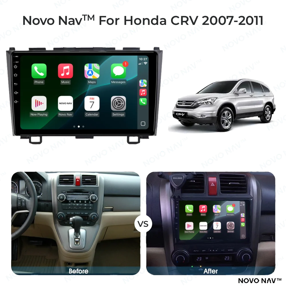 Honda CR-V 2007-2011 CarPlay and Android Auto Upgrade Kit