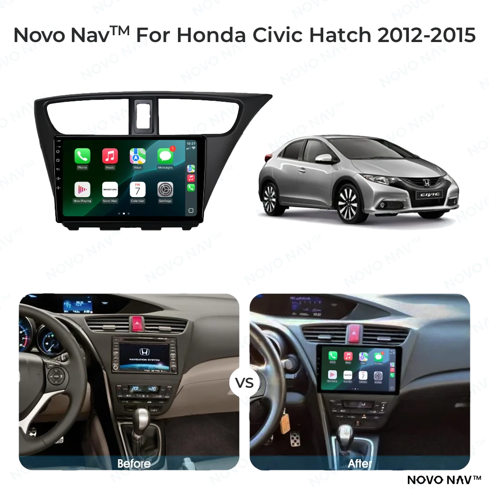Honda Civic Hatch 2012-2015 CarPlay and Android Auto Upgrade Kit