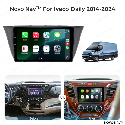 Iveco Daily 2014-2024 CarPlay and Android Auto Upgrade Kit