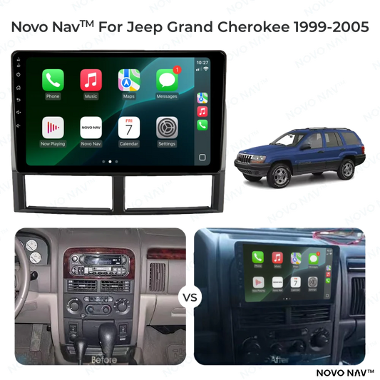 Jeep Grand Cherokee 1999-2005 CarPlay and Android Auto Upgrade Kit