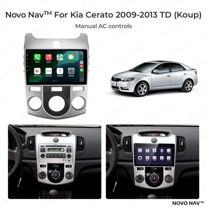 Kia Cerato Koup 2009-2013 CarPlay and Android Auto Upgrade Kit