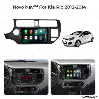 Kia Rio 2012-2014 CarPlay and Android Auto Upgrade Kit