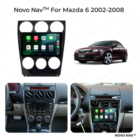 Mazda 6 2002-2008 CarPlay and Android Auto Upgrade Kit