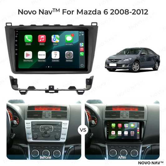 Mazda 6 2008-2012 CarPlay and Android Auto Upgrade Kit