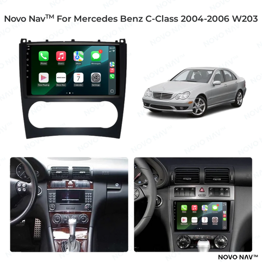 Mercedes Benz C-Class 2004-2006 W203 CarPlay and Android Auto Upgrade Kit