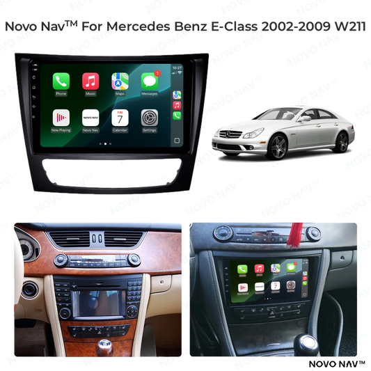 Mercedes Benz E-Class 2002-2009 W211 CarPlay and Android Auto Upgrade Kit