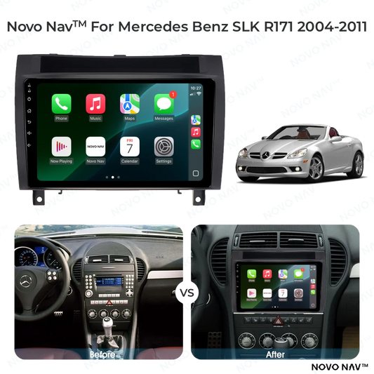 Mercedes Benz SLK R171 2004-2011 CarPlay and Android Auto Upgrade Kit