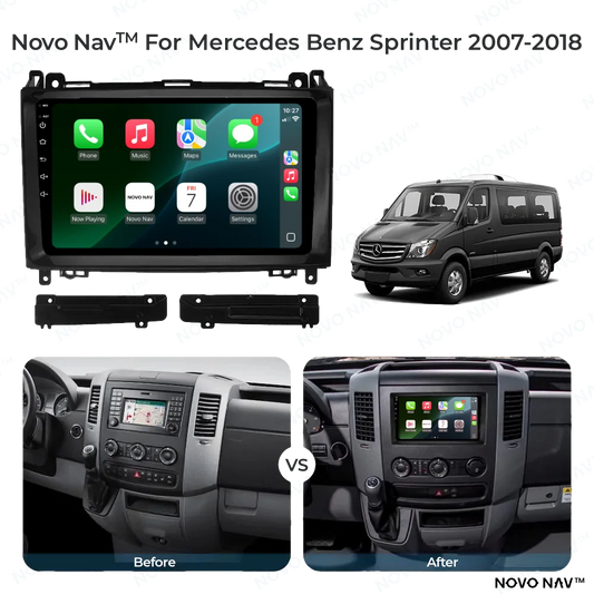 Mercedes Benz Sprinter 2007-2018 CarPlay and Android Auto Upgrade Kit